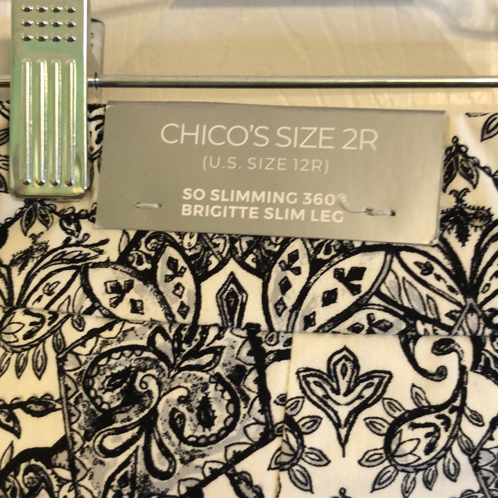 Chicos Bridgette Slim Leg Pants - Picture 5 of 6